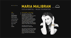 Desktop Screenshot of mariamalibran.net
